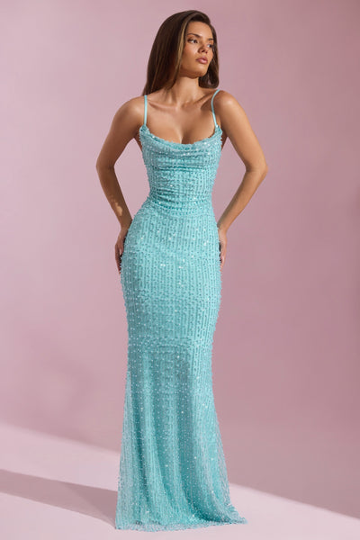 Nivalis Backless Maxi Dress