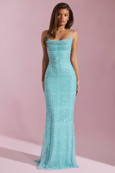 Nivalis Backless Maxi Dress