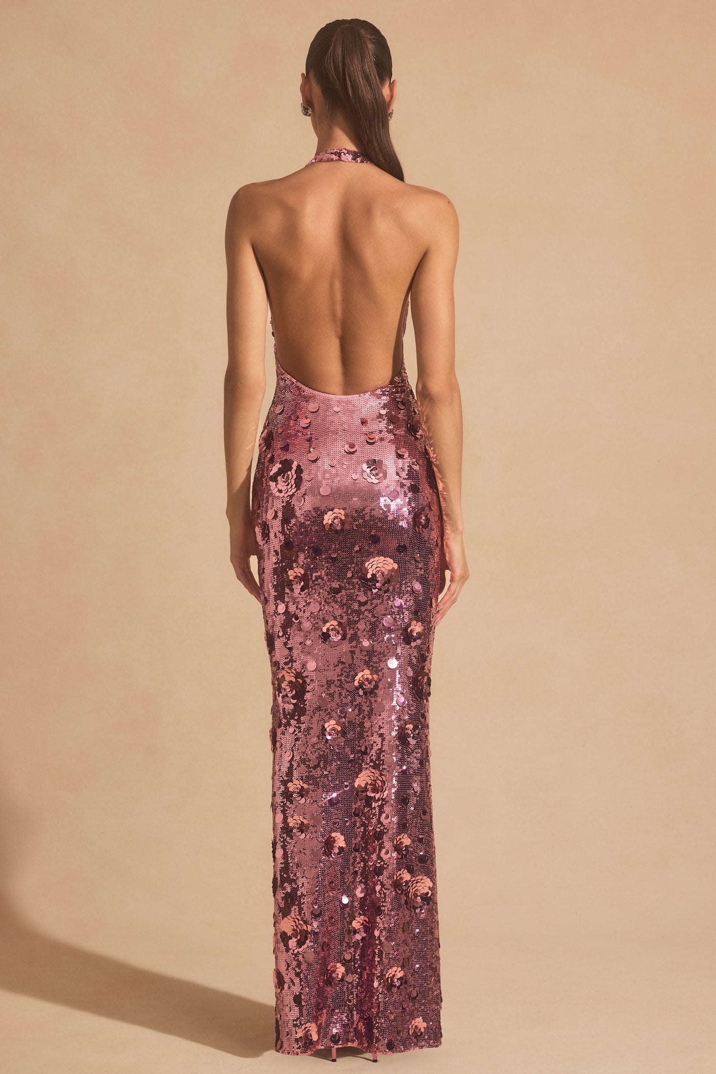 Nolira Halterneck Maxi Dress